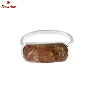 Bagues classiques à la mode en argent sterling 925 bague en pierres précieuses prehnite naturelle pour les femmes cadeau bijoux stock prêt - Product Image 4