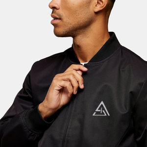 Chaqueta Bomber de Diseño Personalizado, Chaqueta de Béisbol Bordada con Collage, Impermeable para Hombre - Product Image 4