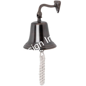 Campana de Pared Brillante para Eventos, Campanas Decorativas de Estilo Náutico, Campana de Barco Titanic, Impresión de Logotipo Personalizado - Product Image 4