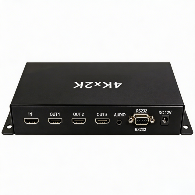 4K 2x2 H DMI Video Wall Controller Hardware Splicer IR Control 3.5mm Audio 180° Flip Wall Mount Bracket Suitable Laptop TV