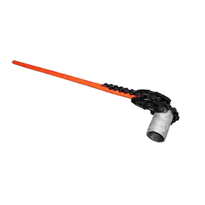 Llave de tubo de cadena de servicio pesado para fontanería industrial Reparación de tuberías de gas y agua y trabajos de construcción - Product Image 3