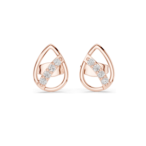 0.144 CT Lab Diamond <b>Earrings</b> for Women VVS-VS EF Clarity 18KT, 14KT, 10KT Gold & 925 <b>Silver</b> Rose, Yellow, White Gold & - Product Image 1