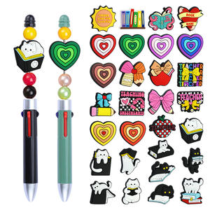 Manik-manik multi gaya Charm untuk pena pabrik Bulk pulpen manik-manik pesona untuk hadiah anak-anak manik-manik pena pesona lucu - Product Image 1