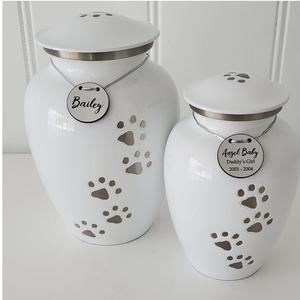 Urna de cremación de Metal negro Diseño de mariposa dorada Adulto para cenizas humanas Urna de cremación de Metal de calidad superior negra moderna - Product Image 6