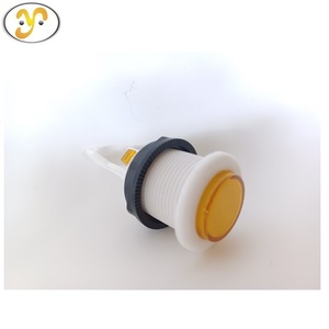 Vàng Vòng push button chuyển nhựa cho <span class=keywords><strong>Arcade</strong></span> đồng tiền hoạt động trò chơi máy - Product Image 2