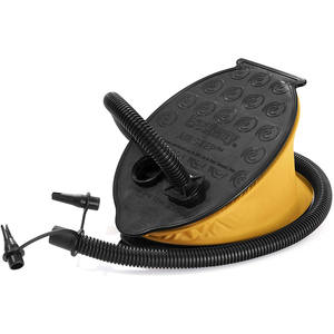 Bomba de pie eléctrica con puntas universales para bote inflable Bestway, filtro de bomba de bola para piscinas - Product Image 1