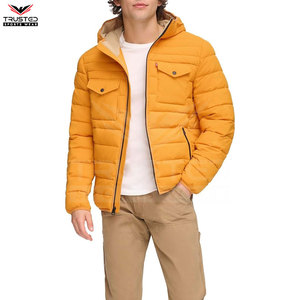 Chaqueta de Plumón Formal con Revestimiento de Lona, Nueva Llegada, Personalizable, Impermeable, Transpirable, Talla Grande para Hombre - Product Image 2