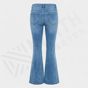 <b>Women's</b> Denim <b>Jean</b> Flare Flared Stretch Bootcut <b>Jeans</b> Trendy Denim Pants Fashionable And Manufacture Casual Street Wear Top - Product Image 2