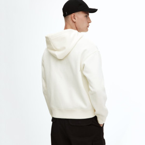 เสื้อฮู้ดซิปผู้ชายสั่งทำพิเศษ ผ้าฝ้าย 100% คุณภาพสูง ผ้าฝ้ายผสมเนื้อหนา สำหรับผู้ชาย ปักลายเชนิลล์ตามสั่ง - Product Image 4