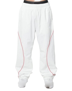 Pantalon de survêtement décontracté personnalisé, ample, coupe large, polyester/coton, taille mi-haute, respirant, coupe-vent, pour homme, 2026 - Product Image 1