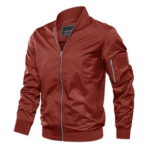 Escalada de montaña primavera otoño chaqueta al aire libre poliéster personalizado a prueba de viento hombres senderismo chaqueta transpirable y duradera - Product Image 4