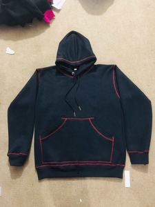 Sudadera con capucha de manga larga informal hecha a medida de alta calidad Sudadera con capucha de lana de algodón para hombres sudaderas con capucha térmicas - Product Image 2