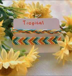 High Quality Nature Themed Chevron Knotted Friendship <b>Bracelet</b> Packs Colorful - <b>String</b> - Trendy - *CUSTOMIZABLE* - Product Image 2