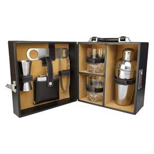 Rey Internacional/10/12/14pcs profesional Bar herramientas de soporte de madera de acero inoxidable camarero Kit de accesorios - Product Image 5