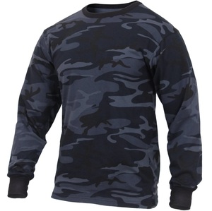Camisetas de camuflaje de mejor diseño para hombres, transpirables, tasa al por mayor, diseño personalizado, ropa de calle de invierno, superventas, cuello redondo - Product Image 1