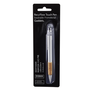 Penna Touch Fobox Riciclata, Gadget Promozionale Sostenibile - Product Image 2