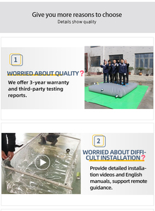 Piscine intégrée tout-en-un avec cadre en acier inoxydable, toile imperméable, pompe à air intégrée, filtre, température extrême, portable, durable, personnalisable pour - Product Image 5