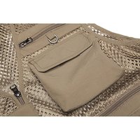 Chaleco de Caza Multifuncional Desmontable de Malla Personalizado para Hombre, Impermeable, Hecho en Pakistán