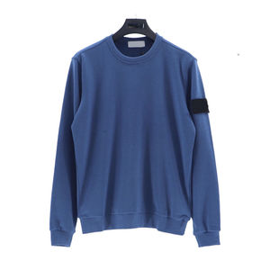 Jersey de algodón con logotipo personalizado de lana de alta calidad, sudadera más vendida para hombre, cuello redondo de peso pesado, popular para hombre, sudadera - Product Image 4