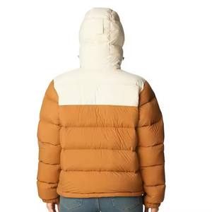 Chaqueta de mujer con logotipo personalizado para exteriores, abrigo cálido con burbujas para mujer, chaqueta acolchada a la moda para mujer - Product Image 3