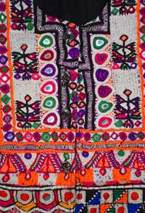 Robe de Banjara Vintage de style bohème avec broderie à la main - Product Image 4