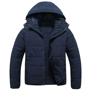 Haute Qualité Léger Puffer Veste D'hiver Personnalisable Toile Respirant Fermeture Éclair Coupe-Vent Col Montant À La Mode En Plein Air - Product Image 1
