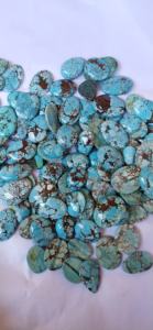 พลอยเทอร์ควอยซ์ทิเบตธรรมชาติคุณภาพเยี่ยมน่ารัก จำนวนมาก สำหรับทำเครื่องประดับ ราคาขายส่ง - Product Image 4