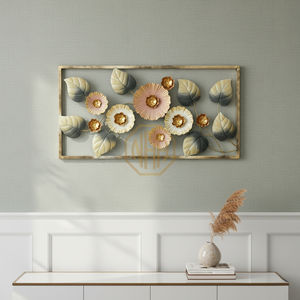 Décoration murale en métal de luxe nordique moderne, or créatif, nouvelle sortie, populaire auprès des passionnés de décoration intérieure, matériau en fer, suspendu - Product Image 3