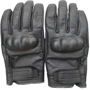 Gants de moto en cuir confortables fabriqués en usine avec support de poignet en fibre de carbone Caractéristiques antidérapantes pour les vêtements de sport - Product Image 2