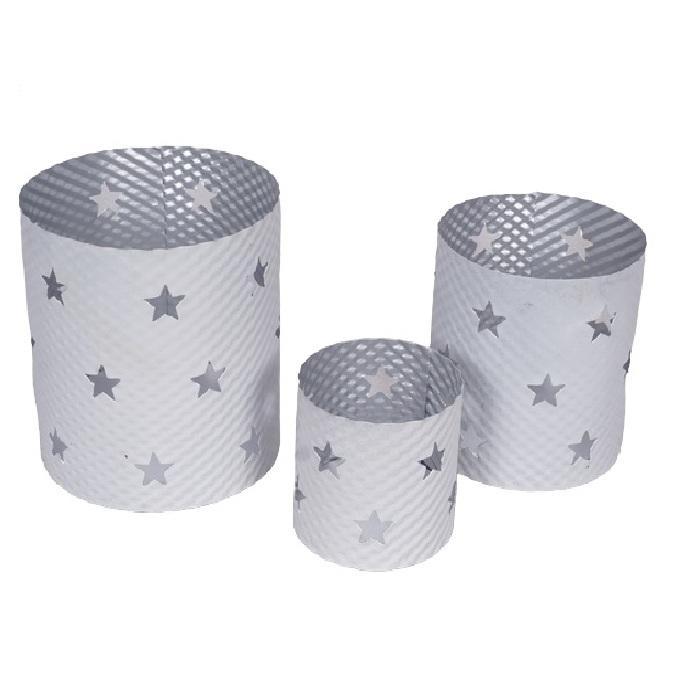 White inner silver  polish