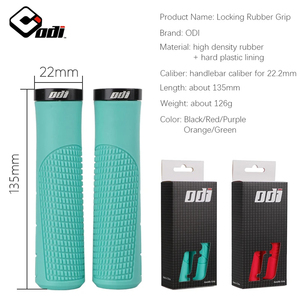 OEM/ODM ODI poignées de vélo poignets VTT poignée poignée en caoutchouc souple vtt vélo gantelet poings poignées pour guidon couvre - Product Image 4