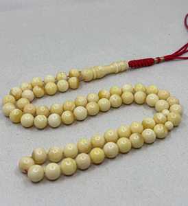 ลูกประคำอำพันอิสลามสีอำพันลูกปัดสำหรับสวดมนต์ - Product Image 4