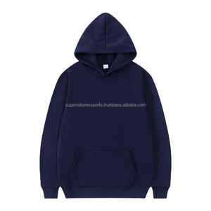 Luxe hommes 460g haute qualité français éponge solide surdimensionné respirant pull hiver personnalisé à capuche polaire sweat - Product Image 4