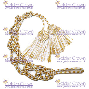 Venta al por mayor nuevo hecho a medida OEM cincture cordón plano Iglesia túnicas cincture con y oro - Product Image 5