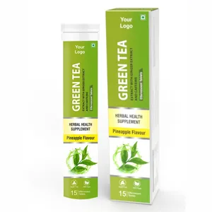 Best Quality Healthcare Supplement Aromatisierte Tabletten Super Greens Brause tabletten für den Großhandel