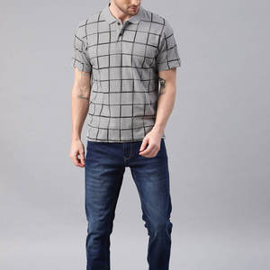 Chemise pour homme 100% coton, look quotidien élégant, logo brodé, anti-froissement, poche unie, taille personnalisée - Product Image 4