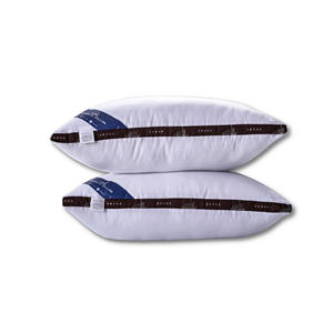 หมอนรองคอขนาดกลาง ผลิตตามสั่ง คุณภาพสูง ดีไซน์นุ่มสบาย ผลิตจากโรงงาน OEM จำหน่ายส่ง ปริมาณมาก ผลิตจากผ้าฝ้ายพรีเมียม - Product Image 1