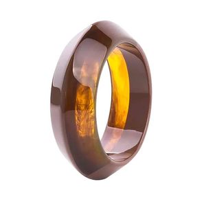 Brazalete de Resina Geométrico de Diseño Irregular, Colorido y Artístico, Joyería para Mujer, Accesorios Acrílicos Modernos y Elegantes - Product Image 4