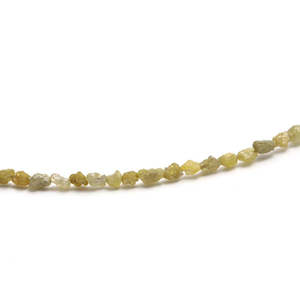 Collar de Diamantes Naturales Sin Cortar de 2.5-4 mm, Crudos, de 16 Pulgadas - Product Image 5