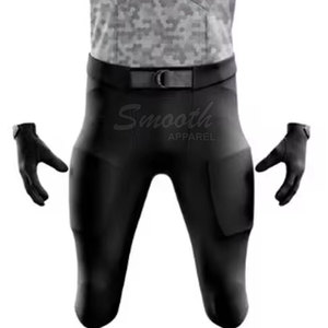 Uniforme de football américain de haute qualité avec logo personnalisé, fabrication professionnelle, vêtements de sport, uniforme de football américain à vendre - Product Image 5