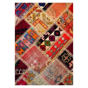 <b>RUGS</b> DEPOT LXDP-0564 Wholesale Red Burgundy Modern Vintage Digital Printed Machine Washable Chenille Area <b>Rug</b> <b>Non</b> <b>Slip</b> - Product Image 1