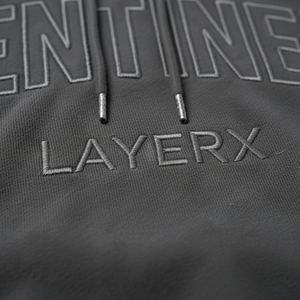 Sweat-shirt à capuche pour homme en molleton mélangé polyester/coton 500 g/m², coupe ample, longueur classique, broderie personnalisée, effet vieilli - Product Image 4