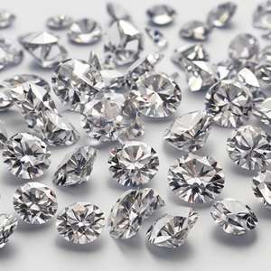 70-90 POINTEUR Poli Lâche Synthétique D Couleur VVS Pureté Coupe Ronde Type 2A Diamant Mélange Lot IGI Certifié Lab Made - Product Image 3