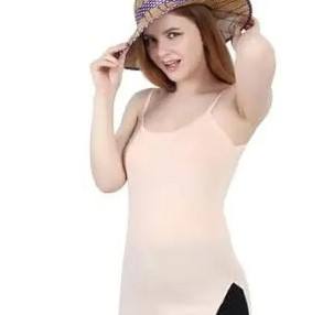 Camisole en tricot multicolore pour femmes, écologique, séchage rapide, respirante, légère, en coton uni, facile à porter - Product Image 5