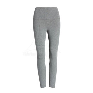 Leggings de yoga pour femmes de haute qualité, faible MOQ, taille élastique, uni, respirant, léger, en spandex/polyester, vêtements de fitness - Product Image 1