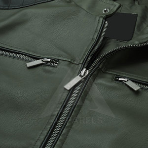 แจ็กเก็ตหนัง PU สำหรับผู้ชายแจ็กเก็ตหนังแท้สำหรับผู้ชายแจ็กเก็ตหนังแท้คุณภาพสูงจาก2025 - Product Image 4