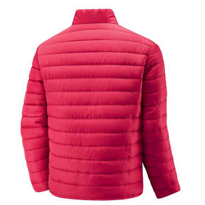 Abrigo de Invierno para Hombre, Grueso, Moderno, Elegante, de Color Sólido, Cuello Ajustado, Chaqueta Cálida, Ropa Exterior Informal - Product Image 2