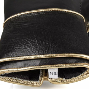 Boxing <b>Gloves</b> for Men Women Made of Leather with Thick Padding for Safety Adjustable Fit for Gym Fitness Training and Workout - Product Image 4