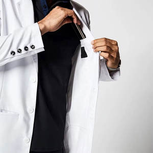 เสื้อโค้ทการแพทย์แบบสตรีทแวร์เสื้อโค้ทการแพทย์ระบายอากาศสีออกแบบได้ตามต้องการ - Product Image 6