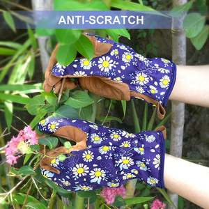 Guantes de Seguridad de Cuero para Jardinería, Protección Personalizable al por Mayor, con Características Antiquímicas y Antiestáticas para Mujer - Product Image 2